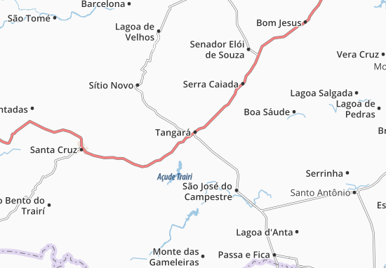 Tangará Map