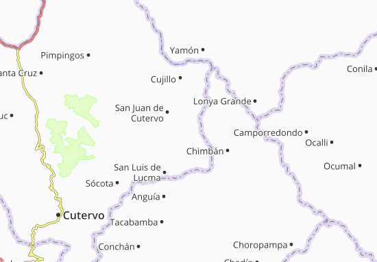 Karte Stadtplan La Ramada