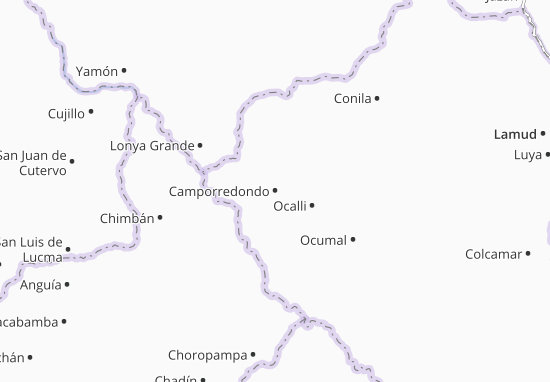 Karte Stadtplan Camporredondo