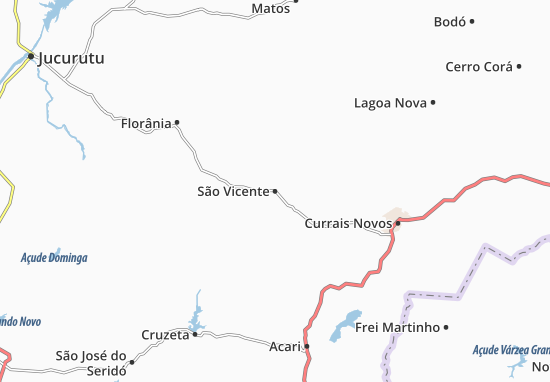 Mapa São Vicente