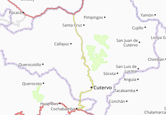 Karte Stadtplan Santo Domingo de la Capilla