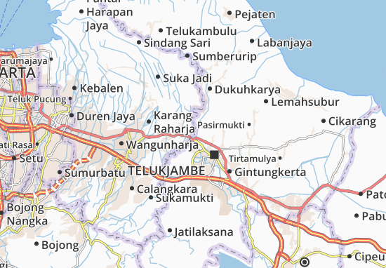 Bojongsari Map