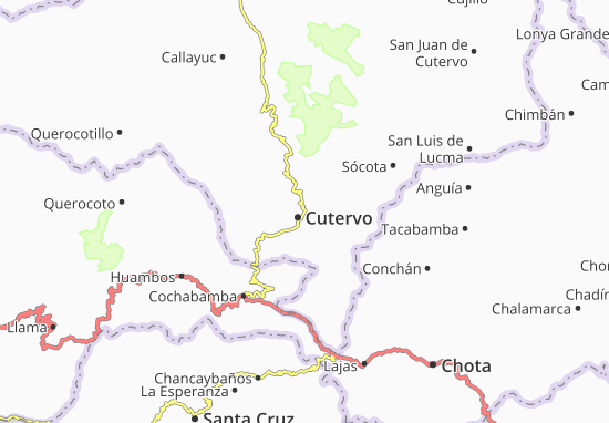 Cutervo Map