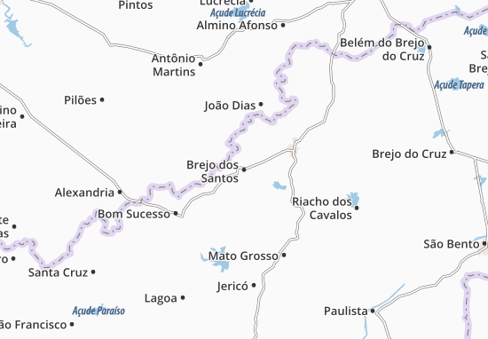 Mappe-Piantine Brejo dos Santos