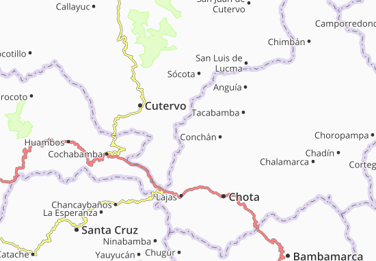 Karte Stadtplan Chiguirip
