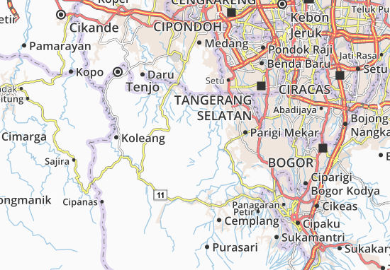 Tegalega Map