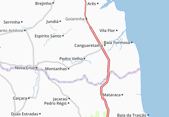 Mapa Pedro Velho