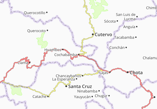 Mapa Cochabamba