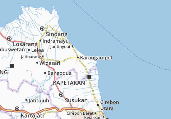 Mapa Krangkeng