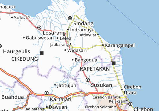 Kertasemaya Map