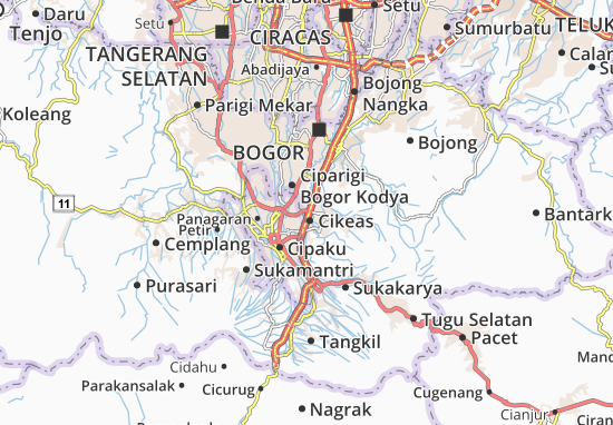 Karte Stadtplan Kedunghalang