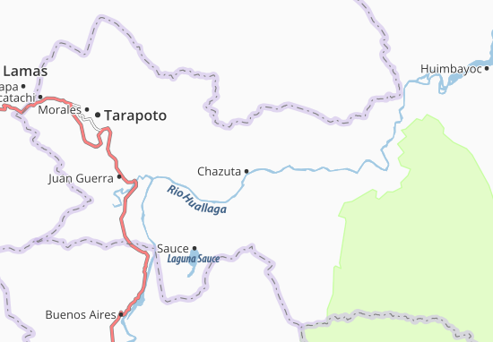 Karte Stadtplan Chazuta