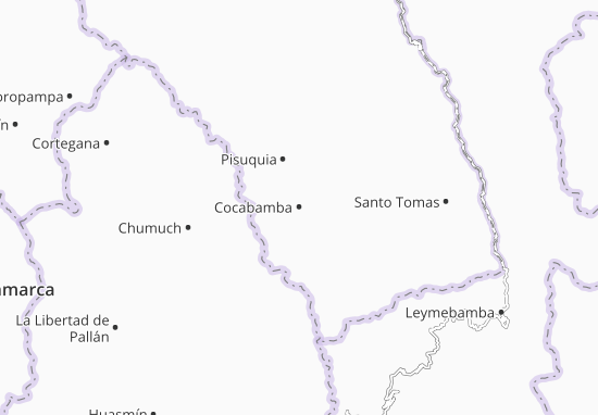 Mapa Cocabamba