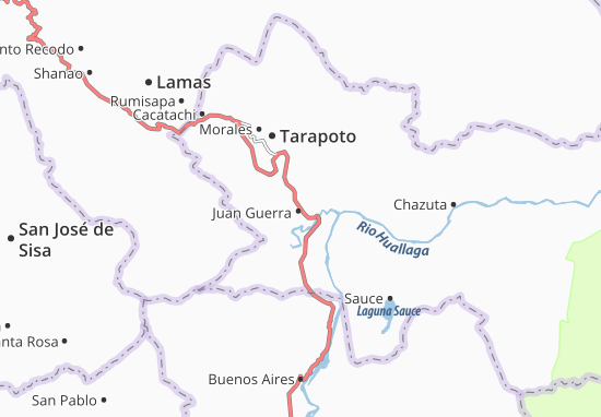 Juan Guerra Map