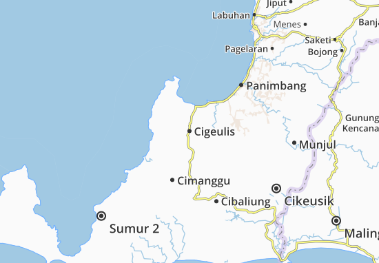 Cigeulis Map