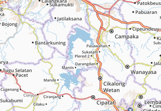 Tegalwaru Map
