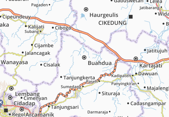 Buahdua Map