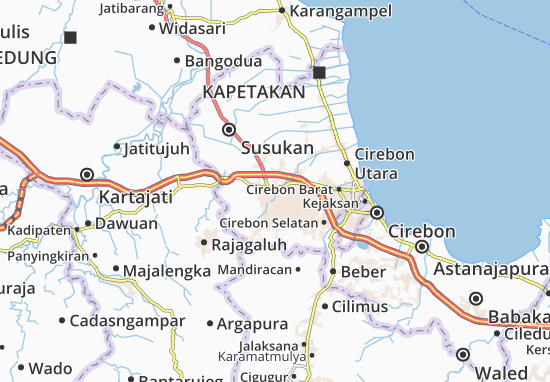Klangenan Map