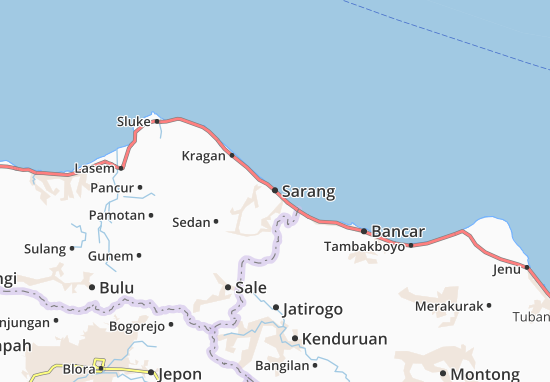Mapa Sarang