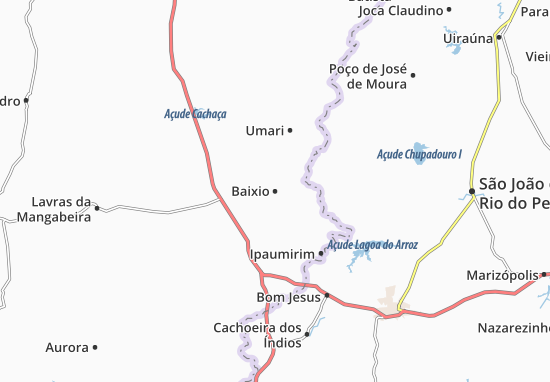 Baixio Map
