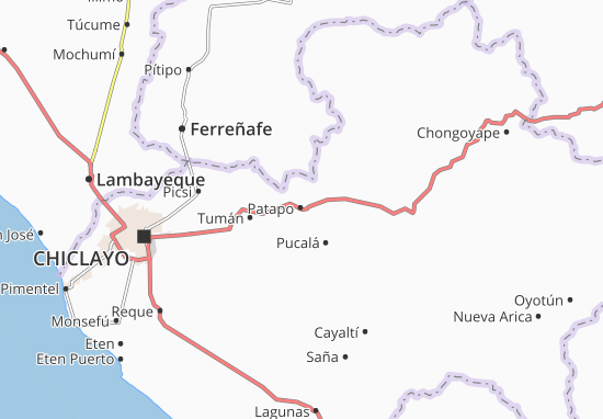 Mapa Patapo