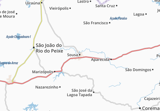 Mapa Sousa