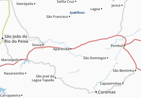 Aparecida Map
