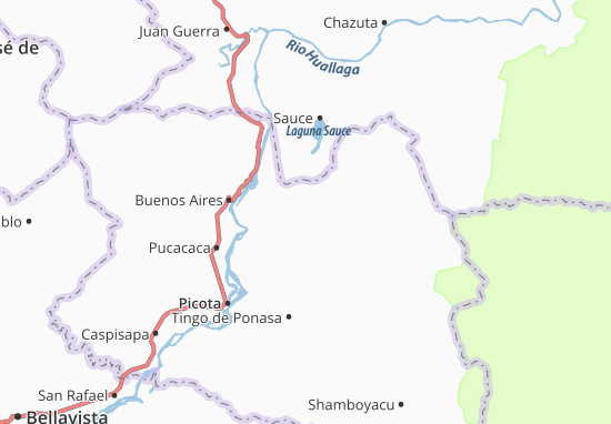 Tres Unidos Map
