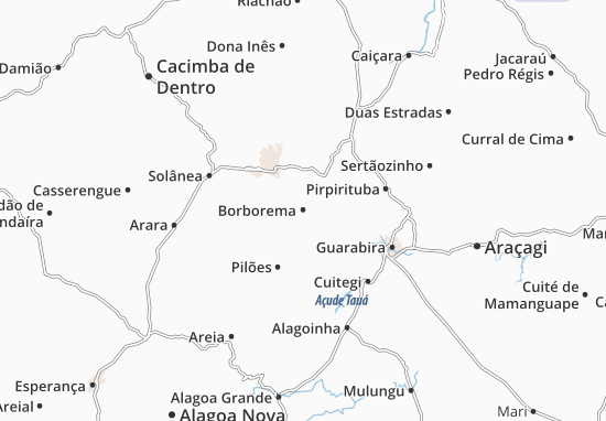 Borborema Map