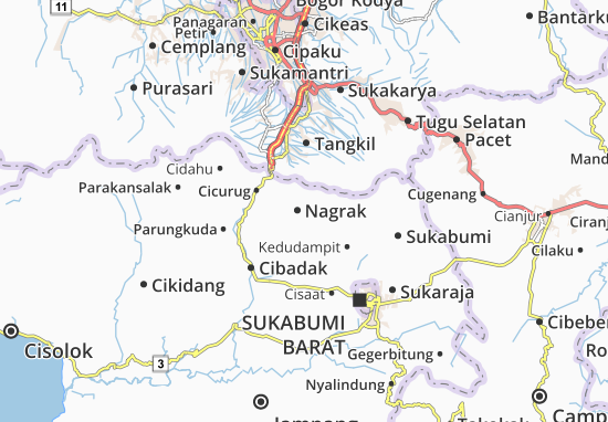 Nagrak Map