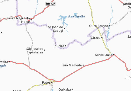 Mapa Ipueira