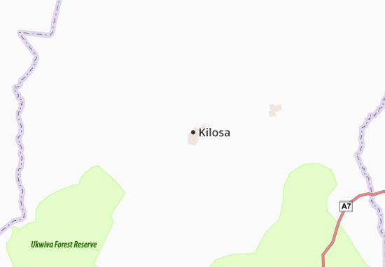 Karte Stadtplan Kilosa