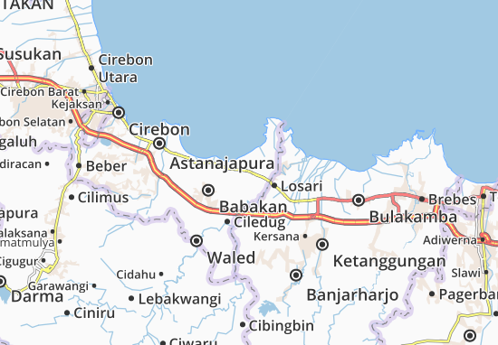 Losari Map