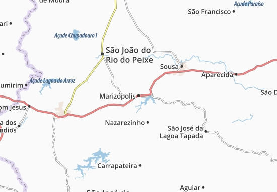 Marizópolis Map