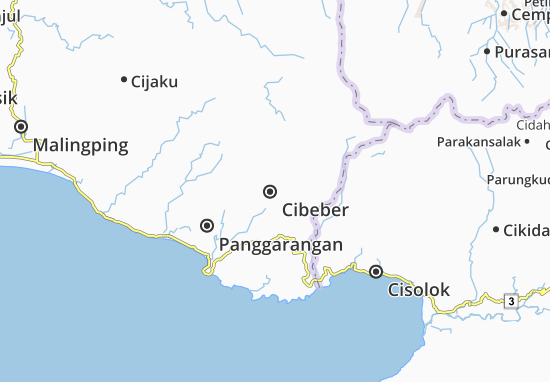 Cibeber Map