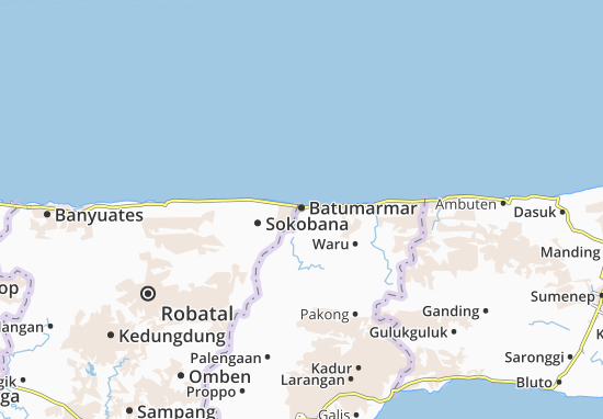 Mapa Batumarmar