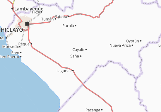 Saña Map