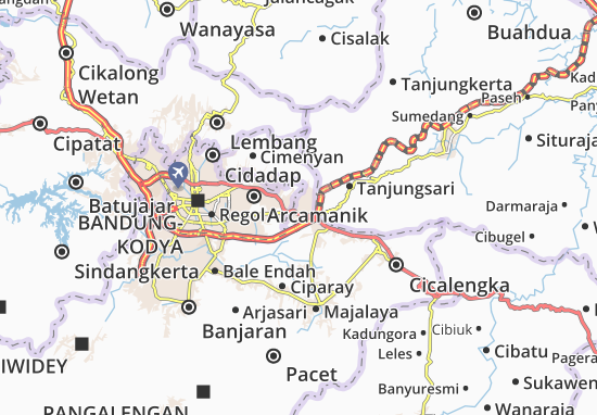 Cileunyi Map