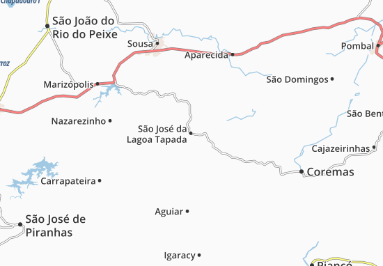 Mappe-Piantine São José da Lagoa Tapada