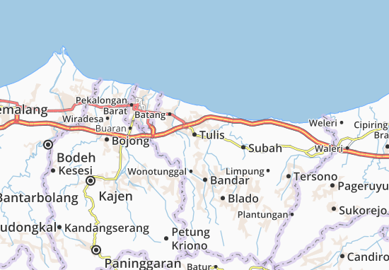 Tulis Map