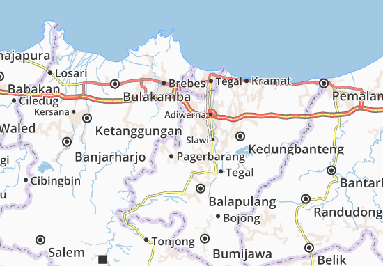 Dukuhwaru Map