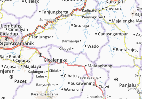 Cibugel Map