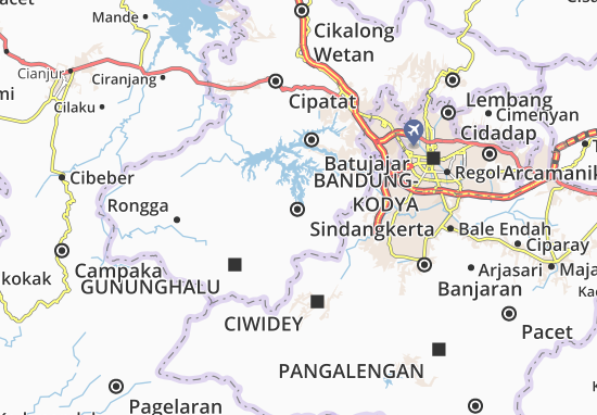 Sindangkerta Map