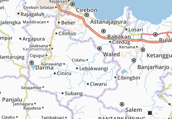 Mapa Cidahu