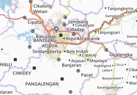 Mapa Bojongsoang