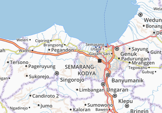 Ngaliyan Map