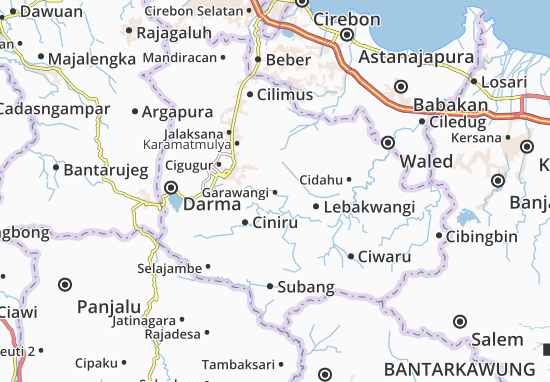 Mapa Garawangi