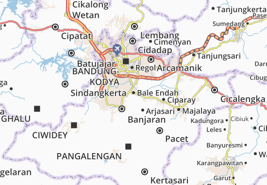 Bale Endah Map