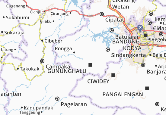 Gununghalu Map