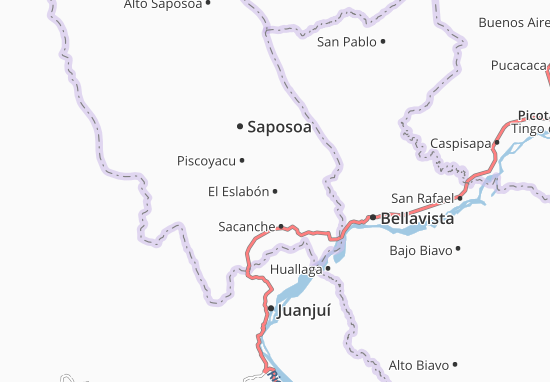 Karte Stadtplan El Eslabón